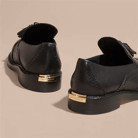 womens burberry loafers sale|burberry women's flats.